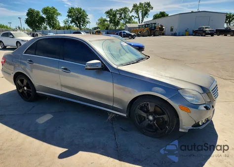 2010 Mercedes-Benz E 350 from USA, damaged, VIN WDDHF5GB1AA167720